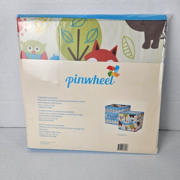 Pinwheel Woodland 10pc Crib Bedding Set - Picture 5 of 8